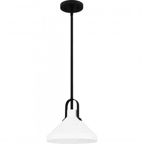 Quoizel BIK1510MBK Brink Mid pendant 1 light matte black Mini Pendant