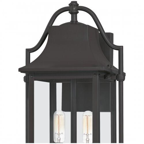 Quoizel MAN8409WT Manning Outdoor wall 2 light western bronze Outdoor