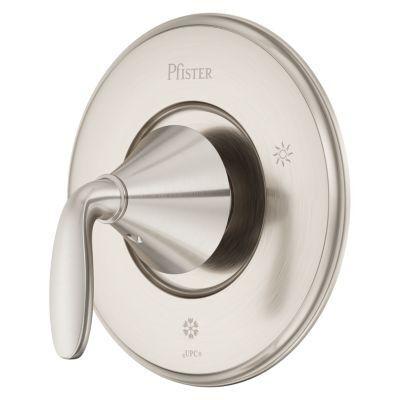 Pfister Brushed Nickel 1-handle Tub & Shower Valve Only Trim