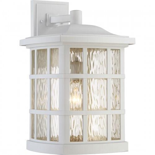 Quoizel SNN8411W Stonington Outdoor wall jumbo white Outdoor Lantern