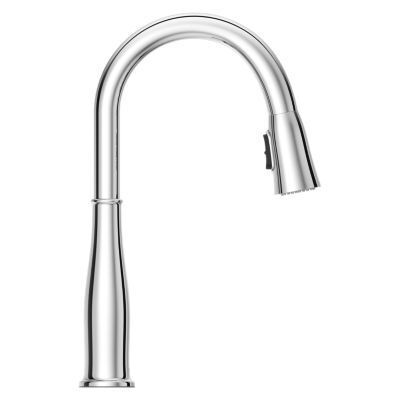Pfister Polished Chrome 1-handle Pull-down Kitchen Faucet LG529-HGC