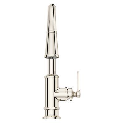 Pfister Polished Nickel 1-handle Pull-down Kitchen Faucet GT529-TDD