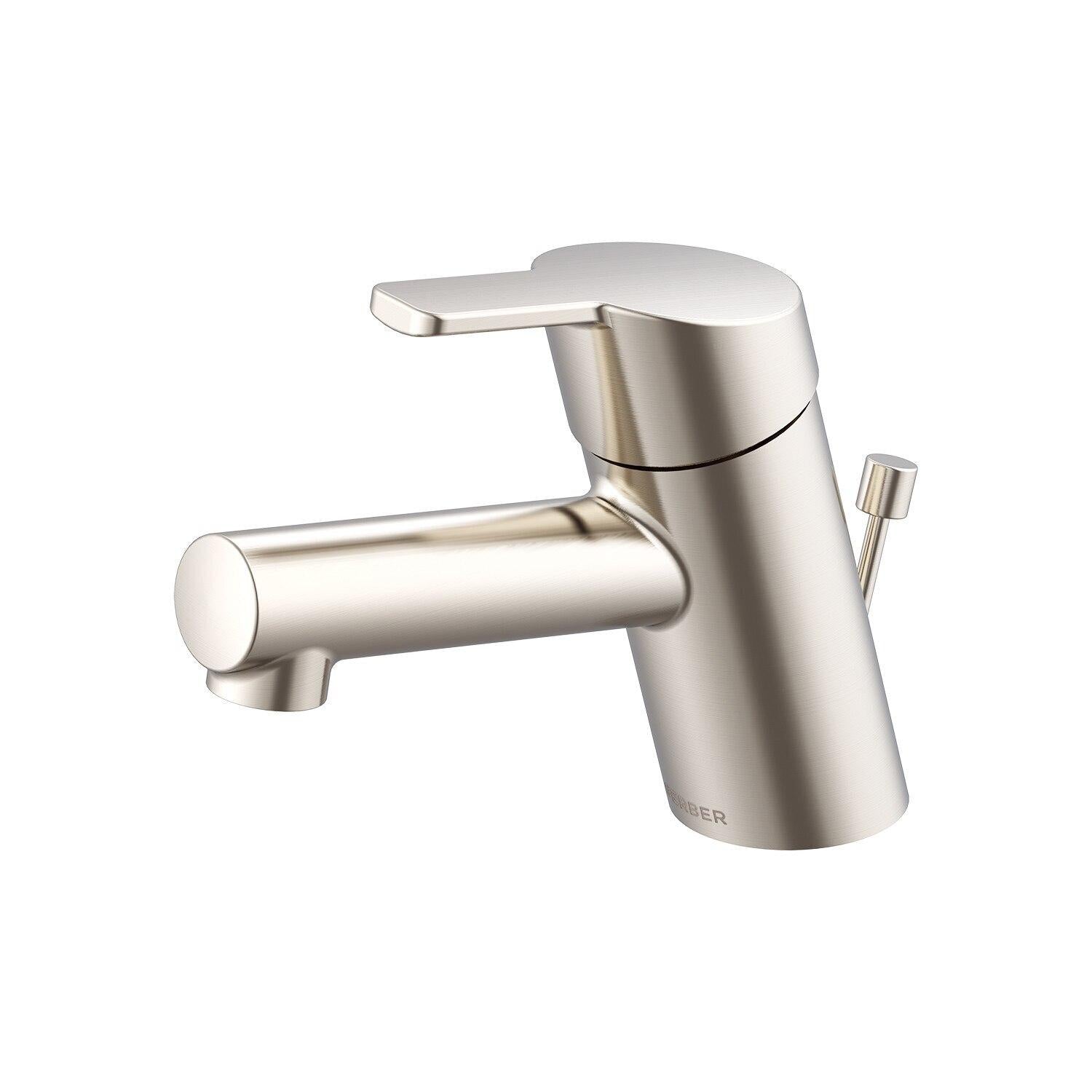 Gerber D224530BN Brushed Nickel Amalfi Single Handle Top Control Lavatory Faucet