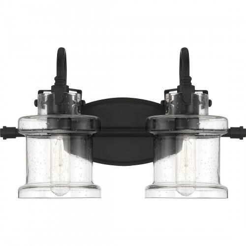 Quoizel DNY8602EK Danbury Bath 2 light earth black Bath Light