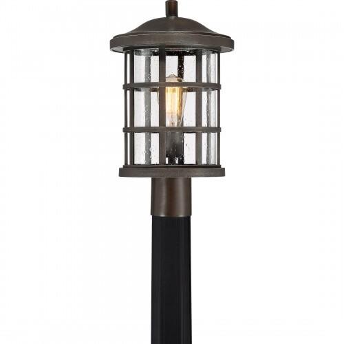 Quoizel CSE9010PN Crusade Outdoor post palladian bronze Outdoor Lantern