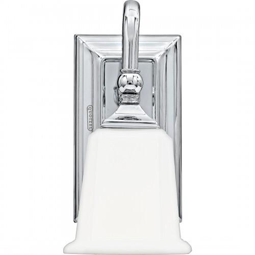 Quoizel NL8601C Nicholas Bath wall fixt plsh chrm 1lt Wall Sconce