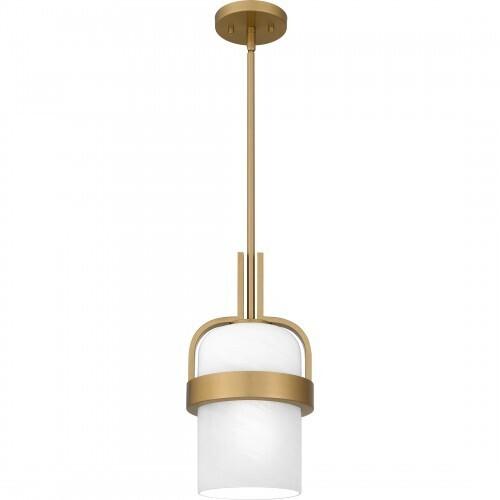 Quoizel QPP6174AB Quoizel Piccolo Pendant Mini pendant 1 light aged brass Mini Pendant