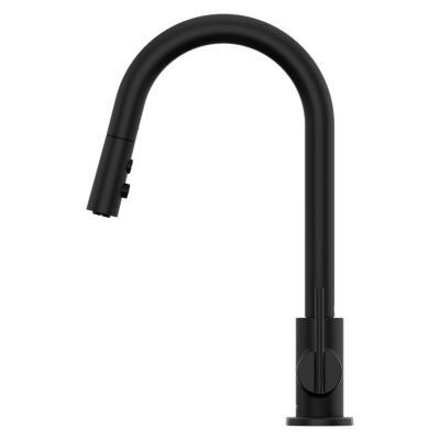 Pfister Matte Black 1-handle Pull-down Kitchen Faucet GT529-BIB