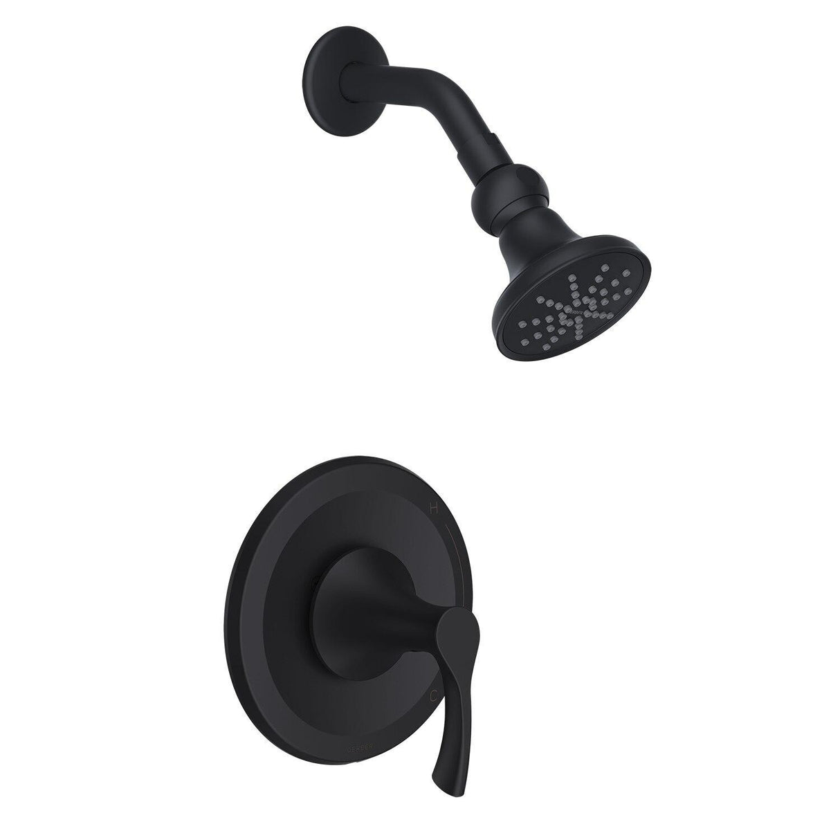 Gerber D501522BSTC Antioch Shower-only Trim Kit, 1.75GPM - Satin Black