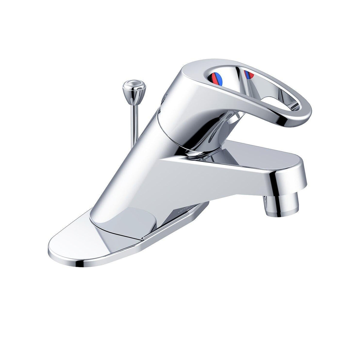 Gerber G0040524 Chrome Hardwater Single Handle Lavatory Faucet W/ Metal POP-...