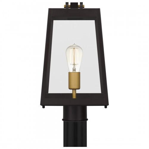Quoizel AMBL9008WT Amberly Grove Outdoor post 1 light western bronze Outdoor