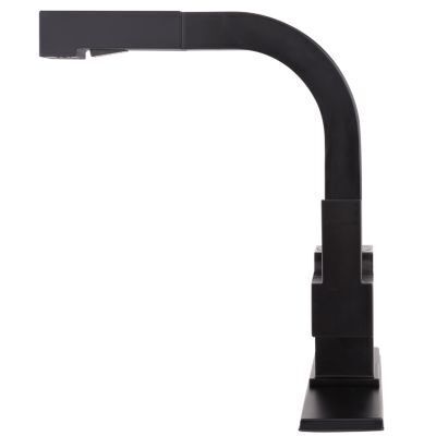 Pfister Black Arkitek 1-handle, Pull-out Kitchen Faucet LG534-LPMB