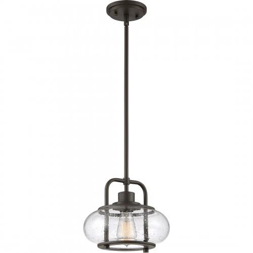Quoizel TRG1510OZ Trilogy Mini pendant 1 light old brnz Mini Pendant