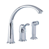 Gerber G0040103 Chrome Allerton Single Handle Hi-arc Kitchen Faucet W/ Spray 1.75GP...
