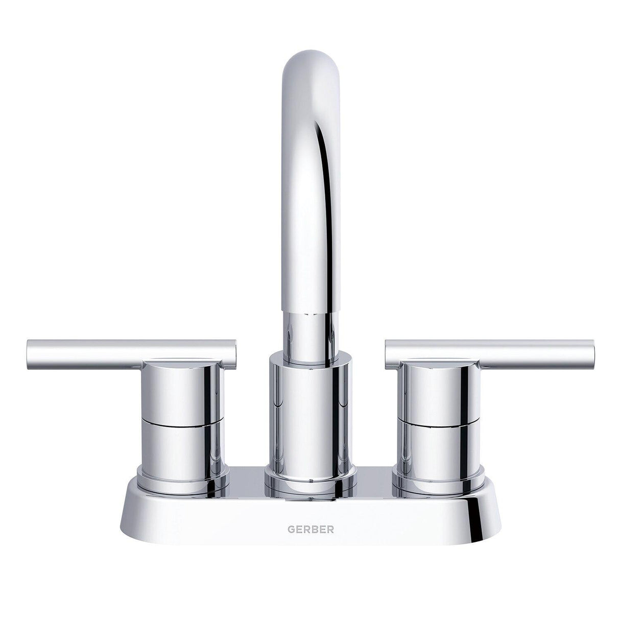Gerber D307058BN Parma Two Handle Centerset Bathroom Faucet With Metal Touch DOWN...