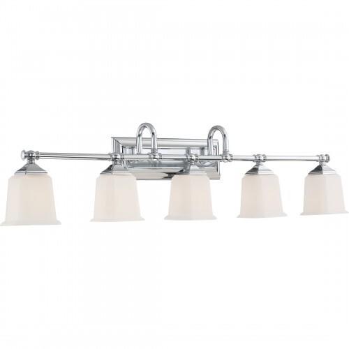 Quoizel NL8605C Nicholas Bath fixture 5 light plsh chrm Bath Light
