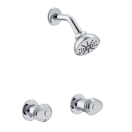Gerber G0058460 Chrome Hardwater Two Handle Shower Only Fitting