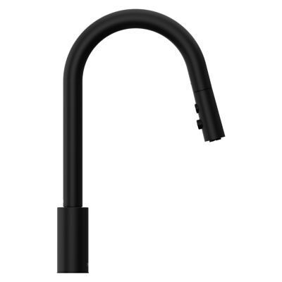 Pfister Matte Black 1-handle Pull-down Kitchen Faucet GT529-BIB