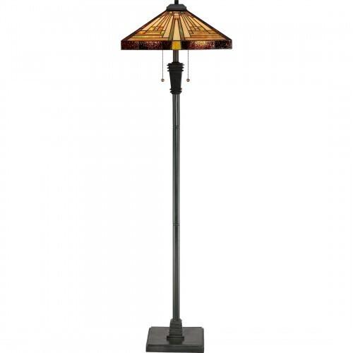 Quoizel TF885F Stephen Floor lamp tiffany 18"d Floor Lamp