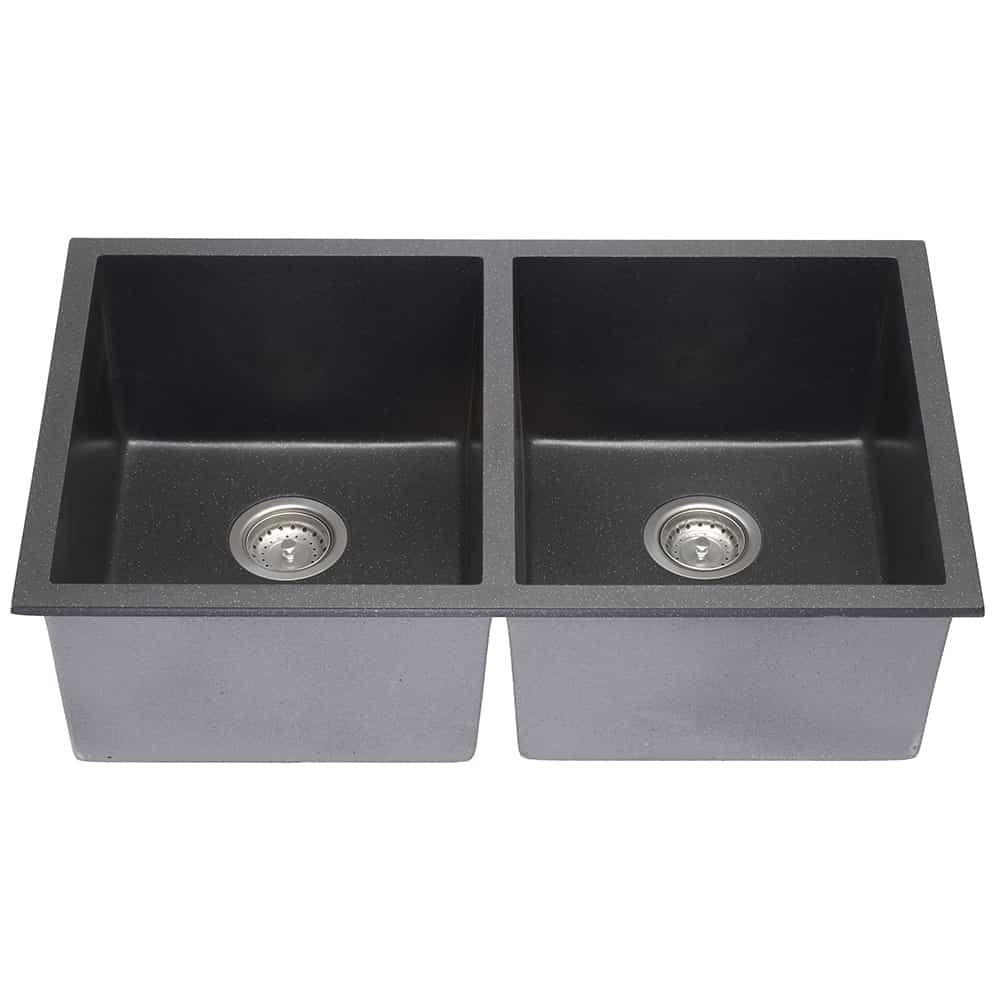 Lenova Ng-02bk / Nova Granite Composite Sinks 32" X 19" X 9