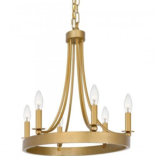 Quoizel APN636LG Aspyn Island 6 lights light gold Island Light
