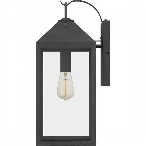Quoizel TPE8408MB Thorpe Outdoor wall 1 light mottled black Outdoor