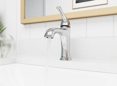 Pfister Polished Chrome Single Control Bathroom Faucet LG42-MCA0C