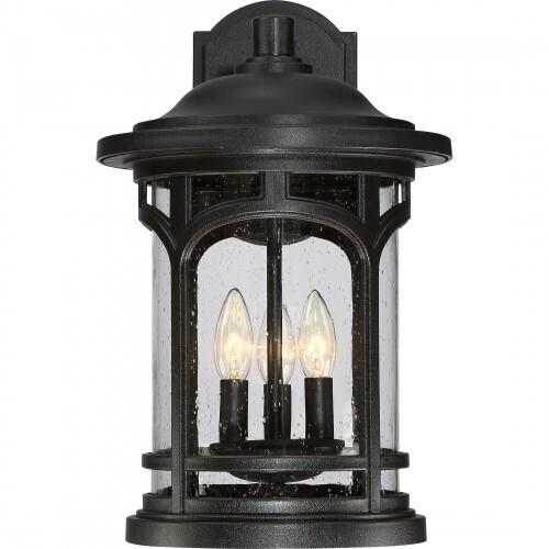 Quoizel MBH8411K Marblehead Outdoor wall mystic black Outdoor Lantern