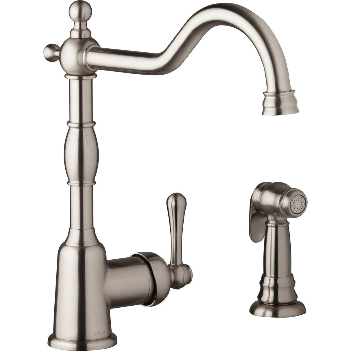 Gerber D401157SS Stainless Steel Opulence Single Handle Kitchen Faucet