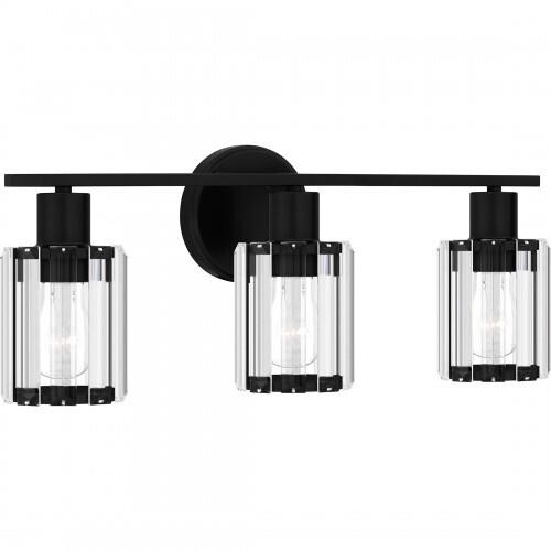 Quoizel PCILA8621MBK Isla Bath 3 lights matte black Bath Light