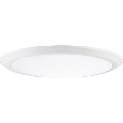 Quoizel VRG1620W Verge Flush mount 20"d white Flush Mount