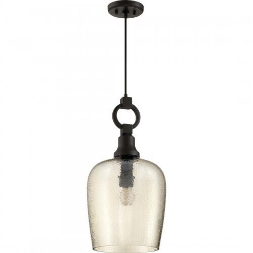 Quoizel CKKD1512WT Kendrick Mini pendant wstrn brnz 11.5"d Mini Pendant