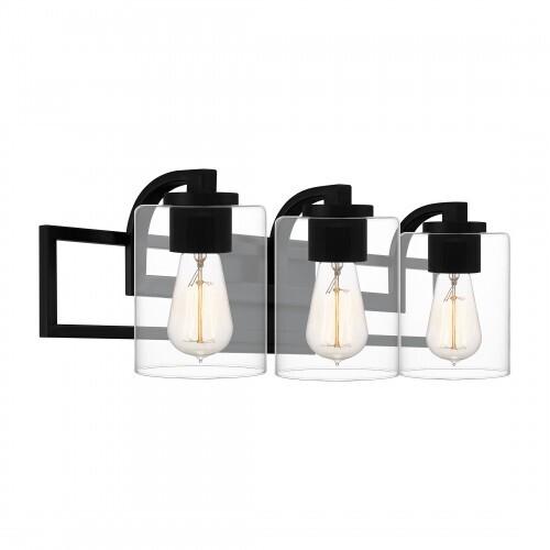 Quoizel LANS8624MBK Lansdowne Bath 3 lights matte black Bath