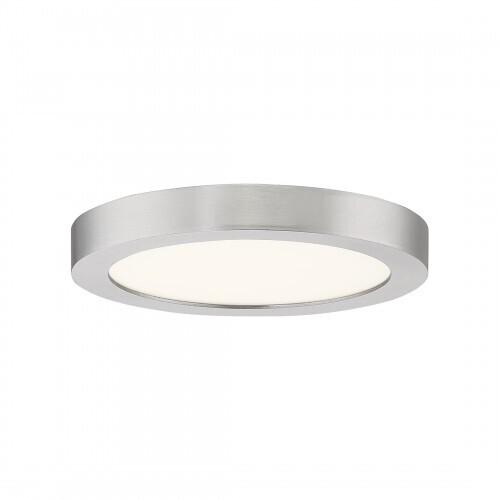 Quoizel OST1708BN Outskirts Flush mount 7.5"d brushed nickel Flush Mount