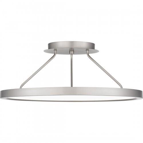 Quoizel OST1820BN Outskirts Semi flush led light brushed nickel Semi-Flush Mount