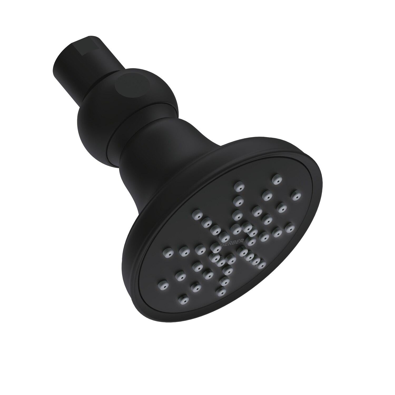 Gerber D460053 Chrome Mono Round 3 1/2" Single Function Showerhead, 2.0GPM