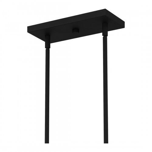 Quoizel KGB142EK Kingsbridge Linear chandelier 5 lights earth black Island Light