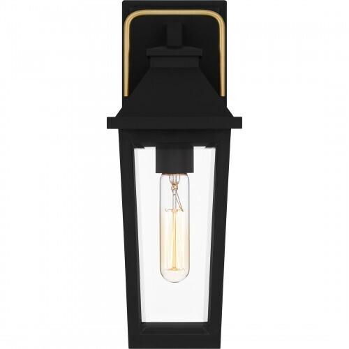 Quoizel BUK8405MBK Buckley Outdoor wall 1 light matte black Outdoor Lantern