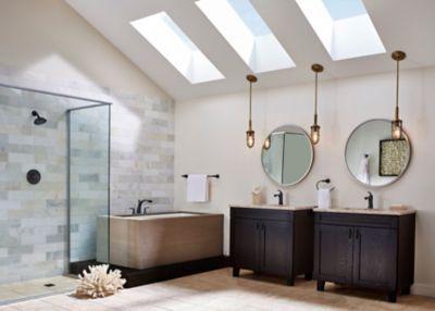 Pfister Tuscan Bronze Avalon 3-hole Roman Tub, Trim Only RT6-5CB1Y