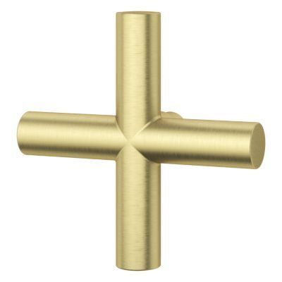 Pfister Brushed Gold Single Cross Handle for Shower Column HHL-LG16TNTBG