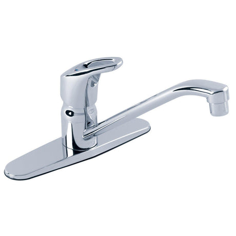 Gerber G0040100 Chrome Hardwater Single Handle Kitchen Faucet W/ Loop HANDLE...