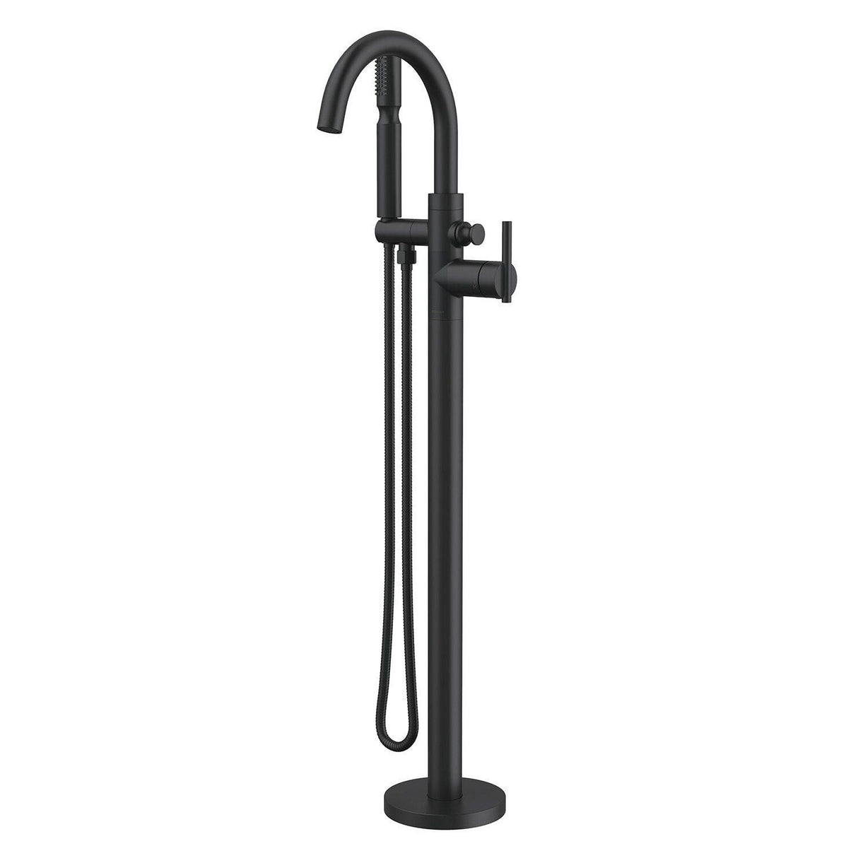 Gerber D300558T Chrome Contemporary Floor Mount Tub Filler Trim Kit With Handshower