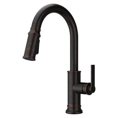 Pfister Tuscan Bronze 1-handle Pull-down Kitchen Faucet GT529-COLY