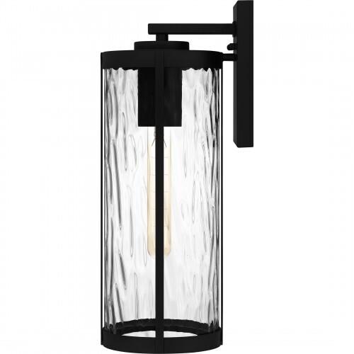 Quoizel CLP8406MBK Culpo Outdoor wall 1 light matte black. Outdoor Lantern