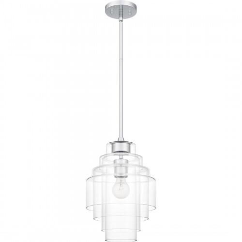 Quoizel QPP6186C Quoizel Piccolo Pendant Mid pendant 1 light polished chrome Mini Pendant