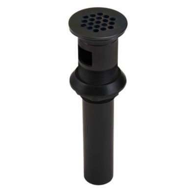 Grid Strainer with Overflow in Tuscan Bronze