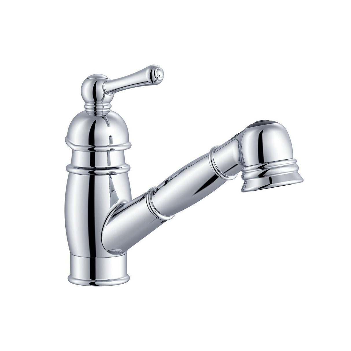 Gerber D457614BS Satin Black Opulence Single Handle Pull-out Kitchen Faucet