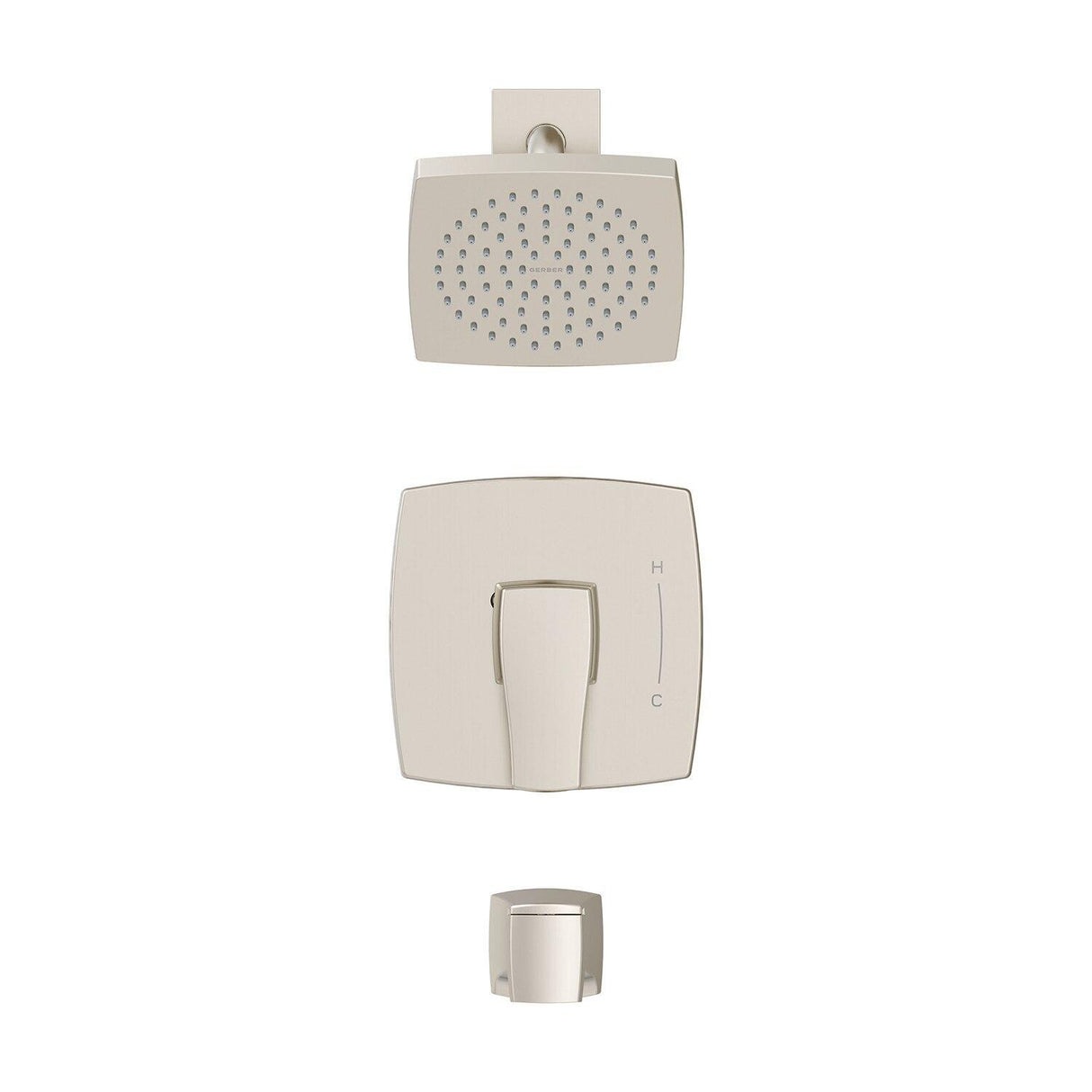 Gerber D501070TC Tribune Tub & Shower Trim Kit, 1.75GPM - Chrome