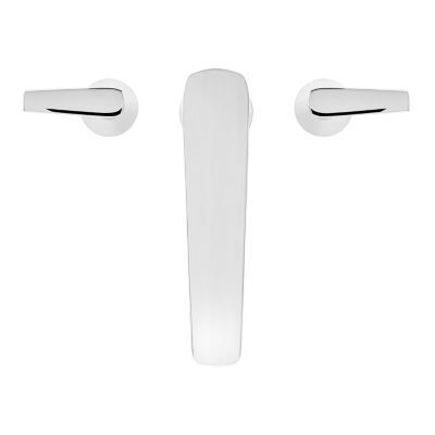 Pfister Polished Chrome Kelen 3-hole Roman Tub, Trim Only RT6-5MFC