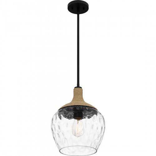 Quoizel QPPC5603MBK Quoizel Piccolo Pendant Mini pendant 1 light matte black Mini Pendant